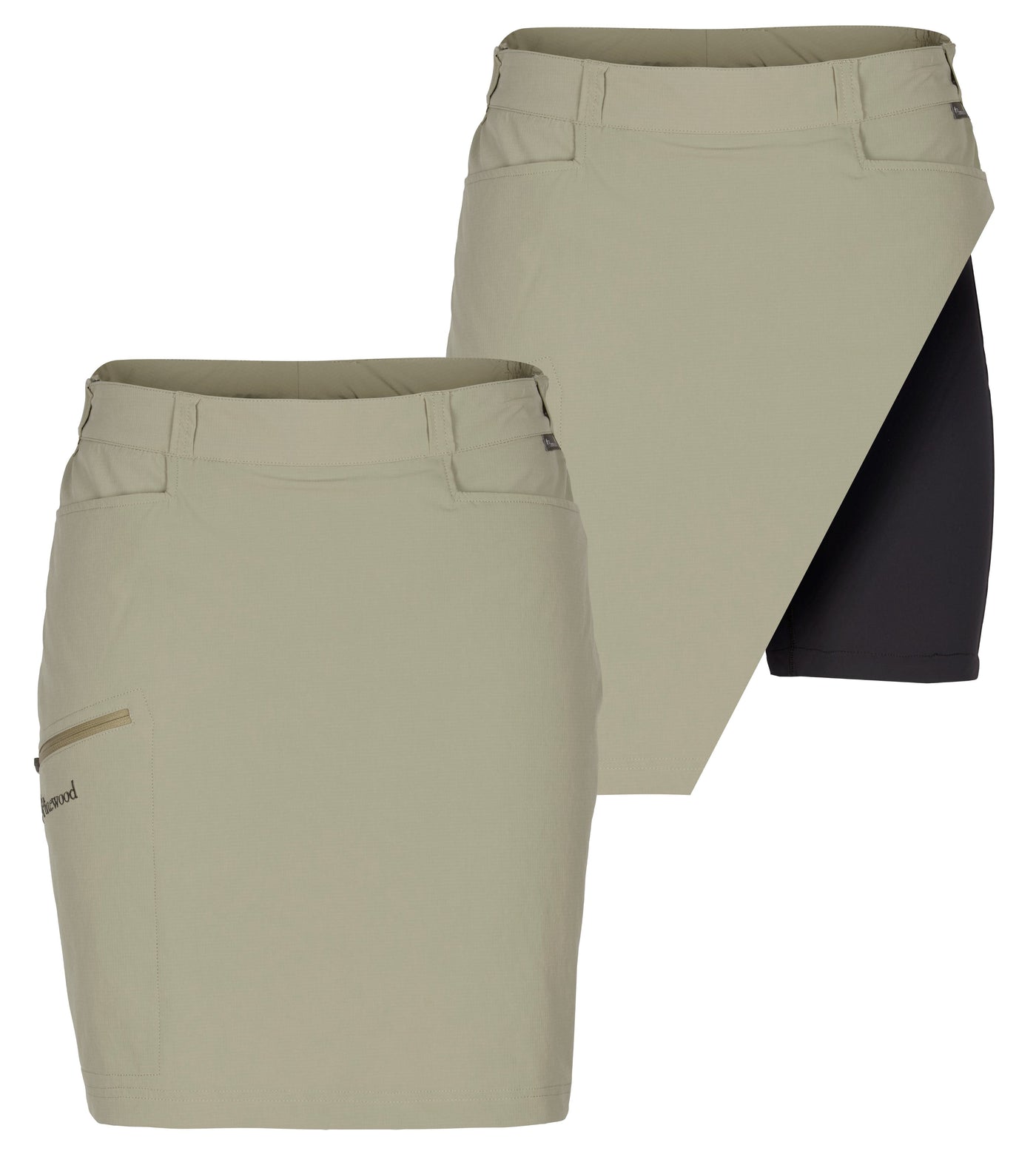 Pinewood FINNVEDEN HIKING SKORT, ljus khaki